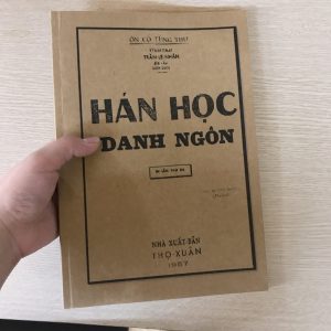 Hán Học Danh Ngôn - Trần Lê Nhân - NXB Thọ Xuân 1957 - 167 trang