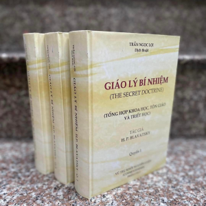 Sách Thông Thiên Học: Giáo Lý Bí Nhiệm – Helena Blavatsky (3 Tập)