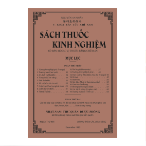 Sách Thuôc Kinh Nghiệm - Nguyễn An Nhân - 1930