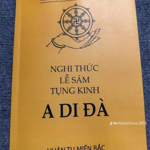 Nghi Thức Lễ Sám Tụng Kinh A Di Đà - Huân Tu Miền Bắc
